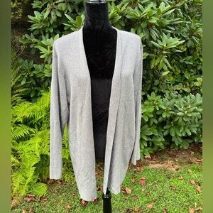 Saks Fifth Avenue Silver Women's Cardigan